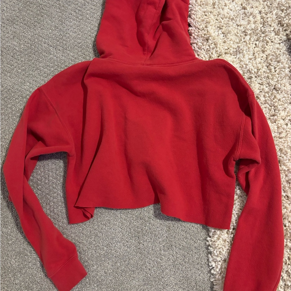 Urban Outfitters Bold Red Hoodie - Picture 2 of 3